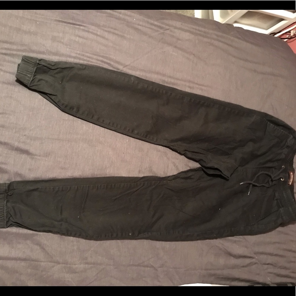 Black joggers